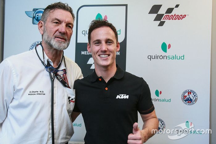 Pol Espargaró, Red Bull KTM Factory Racing, Dr Ángel Charte, director médico MotoGP