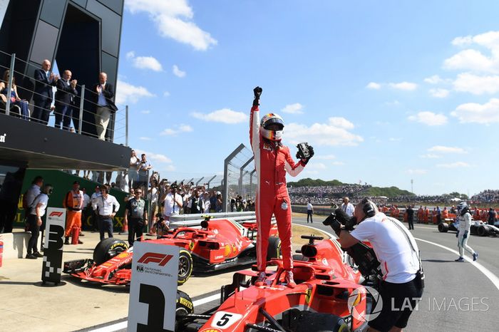 Sebastian Vettel, Ferrari SF71H, 