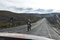 Piloti impegnati nel trasferimento tra Arequipa e La paz