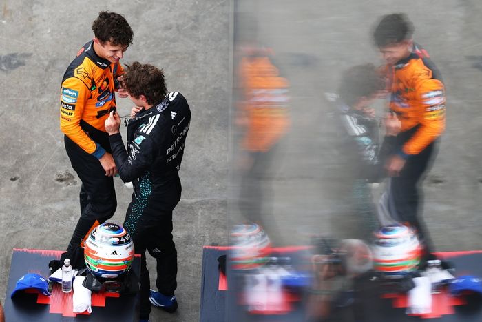 Lando Norris, McLaren, Andrea Kimi Antonelli, Mercedes