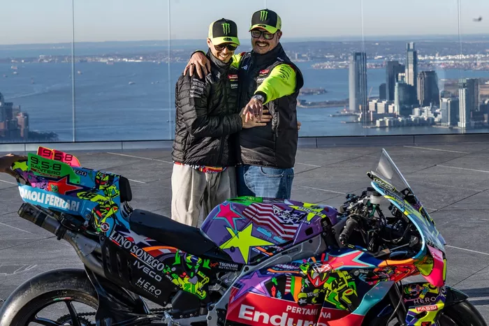 VR46 USGP特別カラーリング 