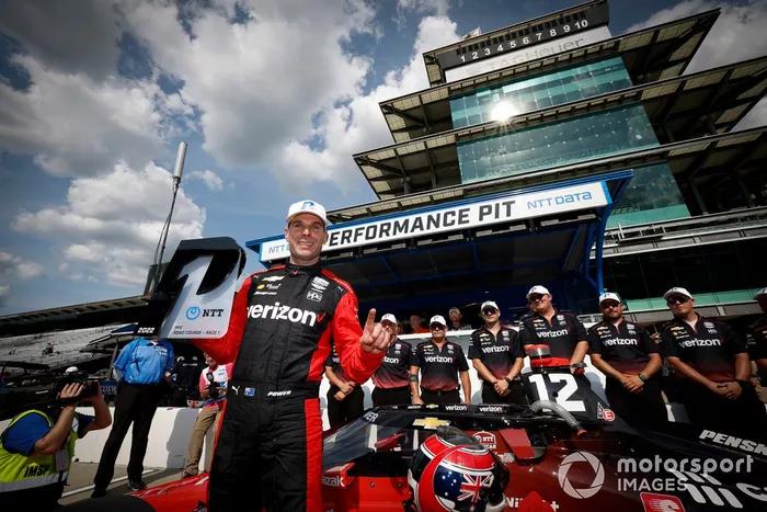 Ganador de la pole Will Power, Equipo Penske Chevrolet