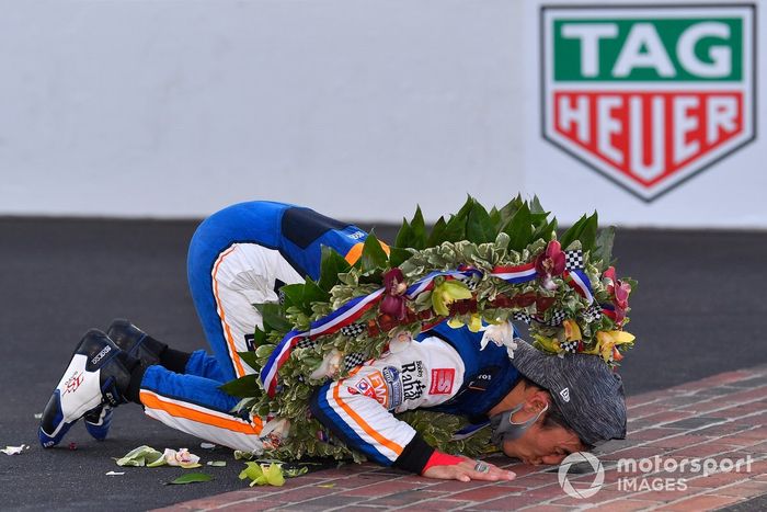 Ganador Indy 500: Takuma Sato, Rahal Letterman Lanigan Racing Honda