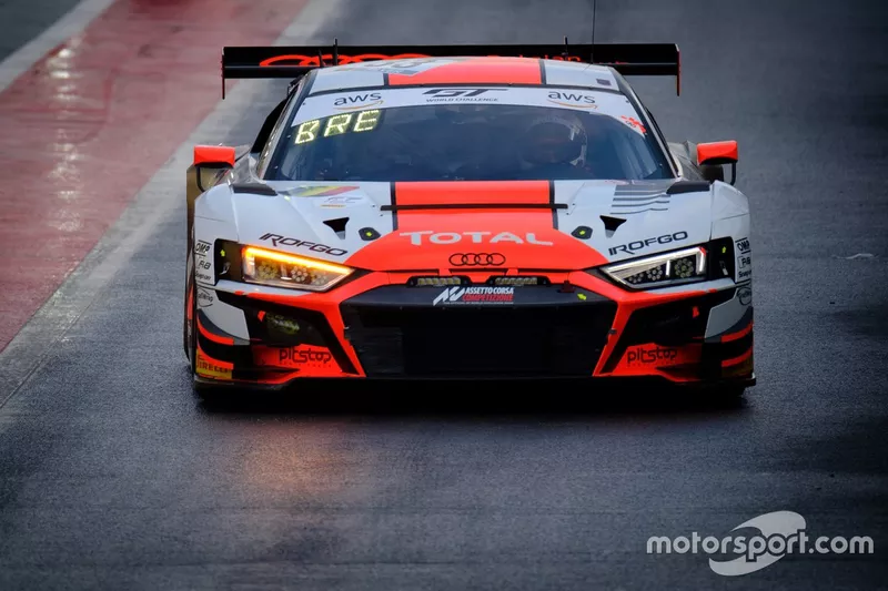 #33 Belgian Audi Club Team WRT Audi R8 LMS GT3: Rik Breukers, Stuart Hall, Benjamin Goethe