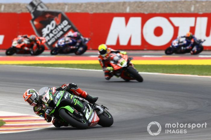 Jonathan Rea, Kawasaki Racing Team, Alvaro Bautista, Aruba.it Racing-Ducati Team