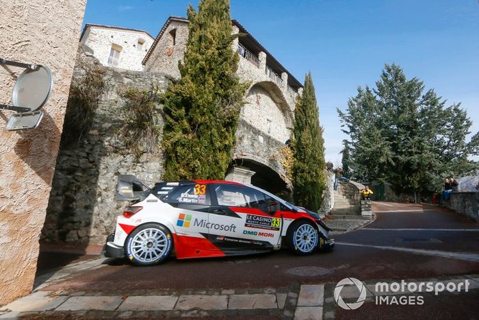 Elfyn Evans, Scott Martin, Toyota Gazoo Racing WRT Toyota Yaris WRC