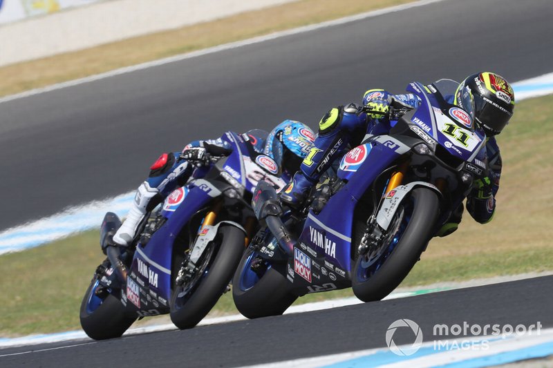 Sandro Cortese, GRT Yamaha WorldSBK, Marco Melandri, GRT Yamaha WorldSBK