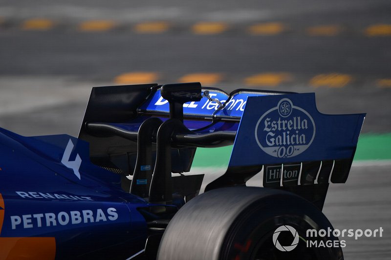 Заднее крыло McLaren MCL34
