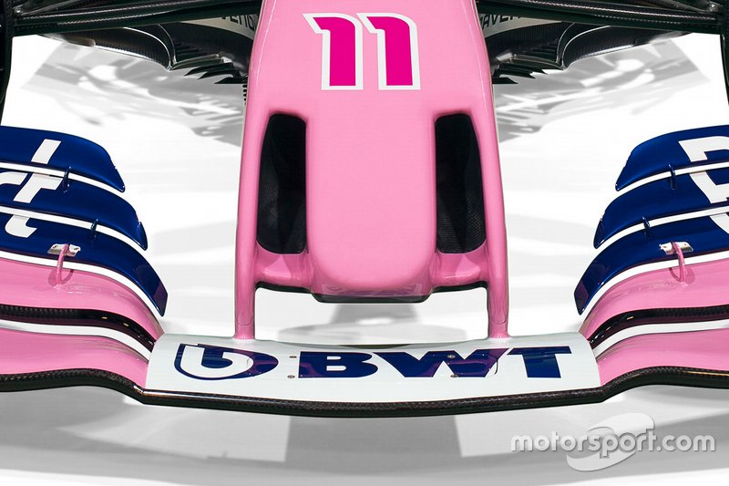 Racing Point livery detail