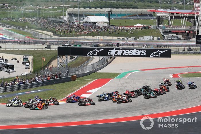 Acción en la largada