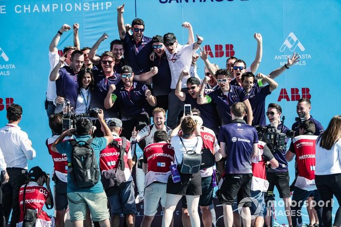 Sam Bird, Envision Virgin Racing, podio 