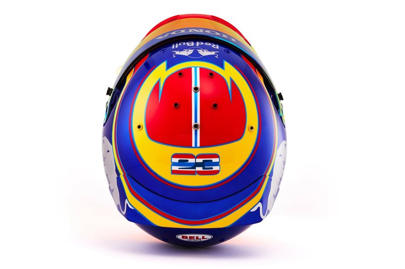 Helm Alex Albon, Scuderia Toro Rosso