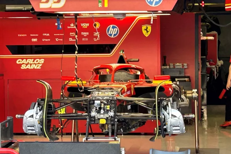 Détail technique de la Ferrari SF-24