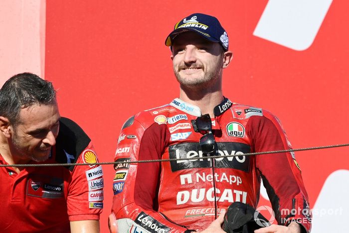 Podio: ganador Jack Miller, Ducati Team