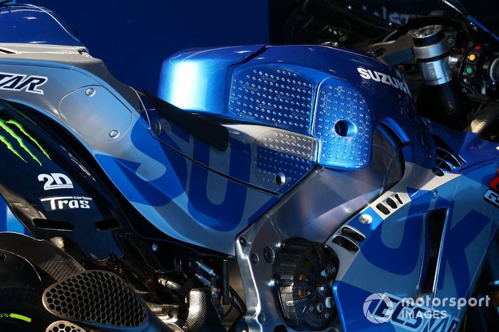 La moto del Team Suzuki MotoGP