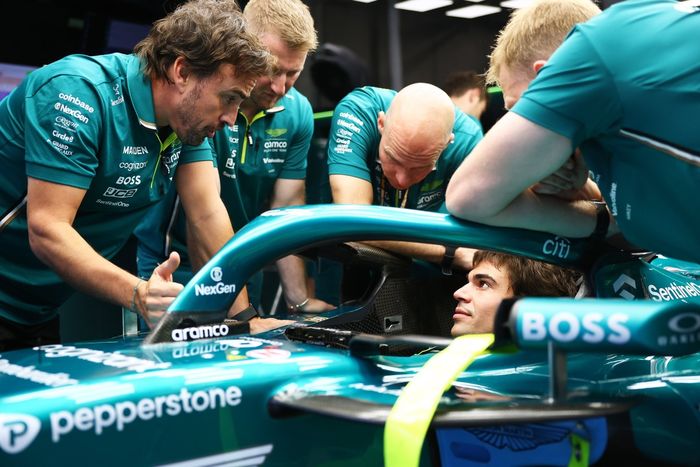 Lance Stroll, Aston Martin Racing, Fernando Alonso, Aston Martin Racing