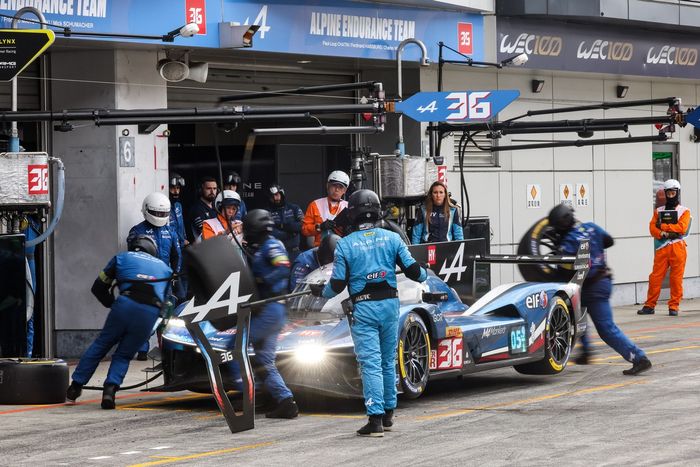 #36 Alpine Endurance Team Alpine A424: Jules Gounon, Frederic Makowiecki, Mick Schumacher