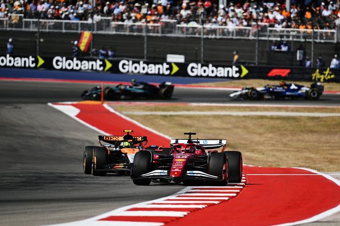Charles Leclerc, Ferrari, Lando Norris, McLaren