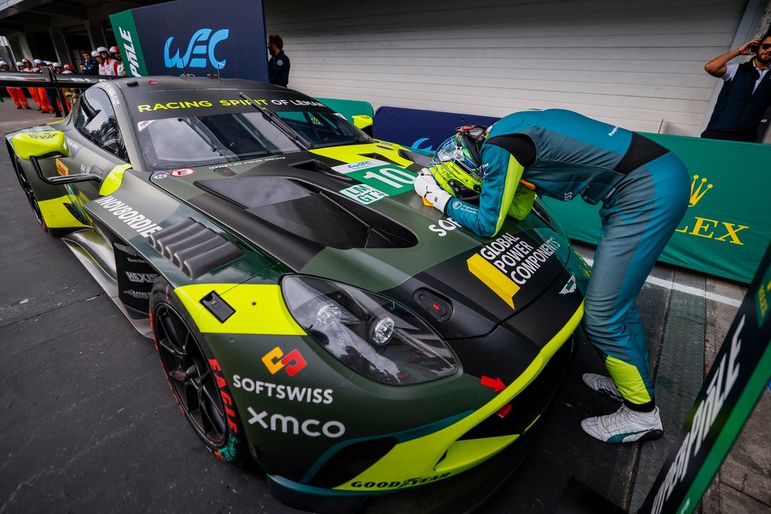 #10 Racing Spirit Of Leman Aston Martin Vantage AMR LMGT3: Eduardo Barrichello