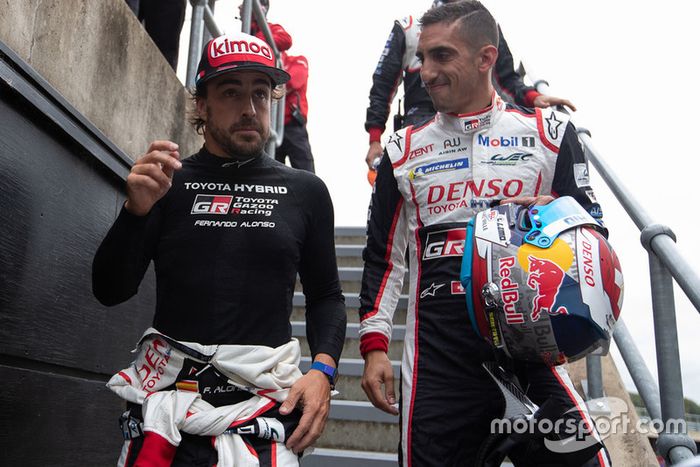 #8 Toyota Gazoo Racing Toyota TS050: Sébastien Buemi, Fernando Alonso