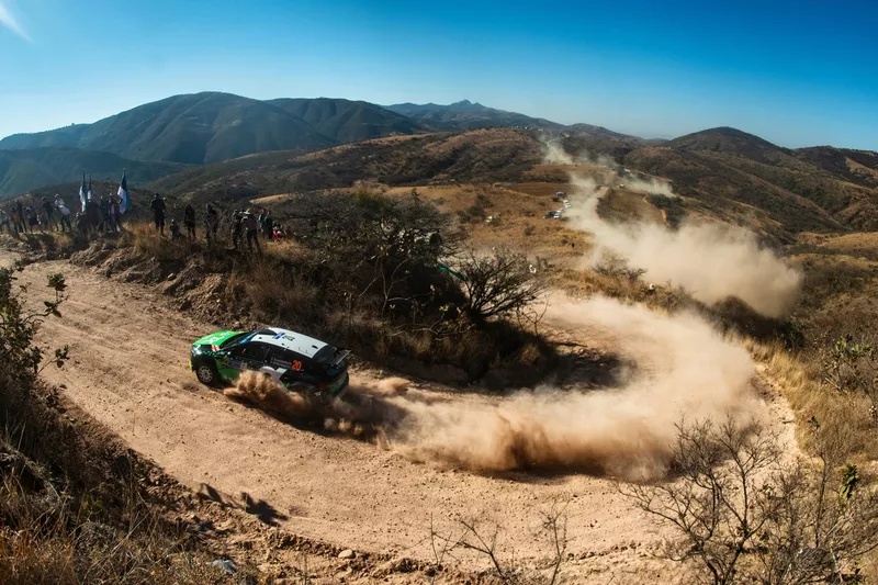 Gus Greensmith, Jonas Andersson, Skoda Fabia RS Rally2