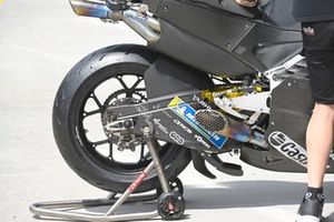 Aprilia Racing Team motorfiets detail