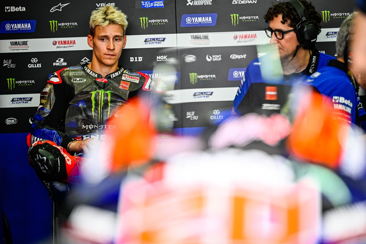Fabio Quartararo was blij na de eerste twee dagen, maar de feestvreugde was op de derde dag verdwenen.