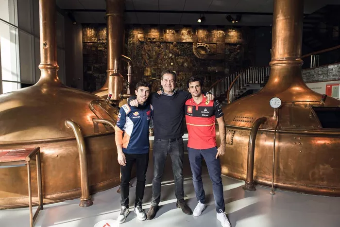 Marc Márquez, Carlos Sainz, Ignacio Rivera, Estrella Galicia 0,0