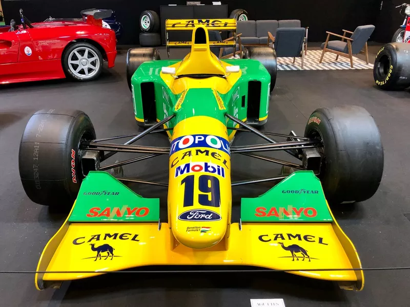La Benetton de Michael Schumacher