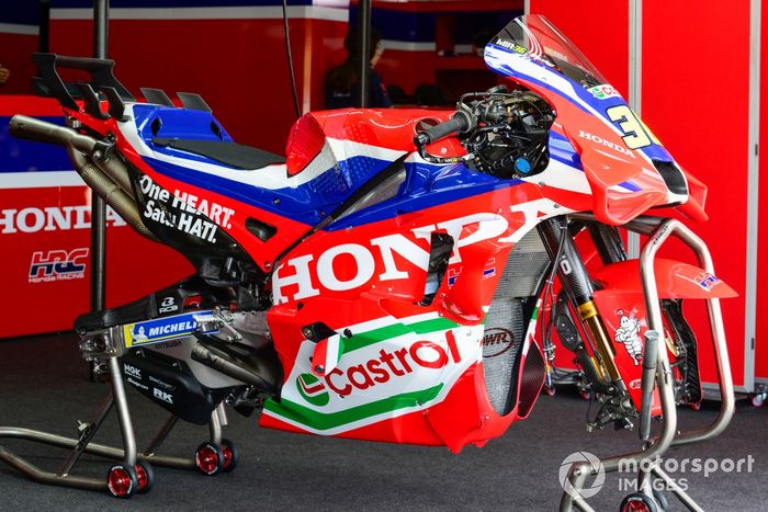 Team LCR Honda bike 