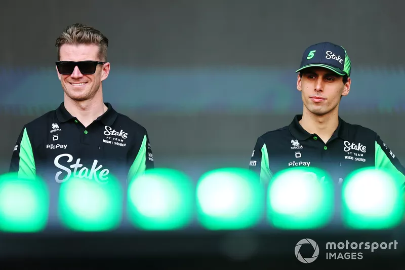 Nico Hulkenberg, Sauber, Gabriel Bortoleto, Sauber