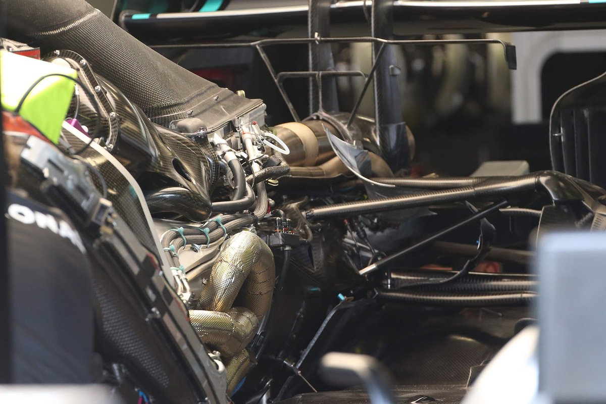 La power unit della Mercedes AMG F1 W11 capace di 1.026 cavalli a 10.500 giri