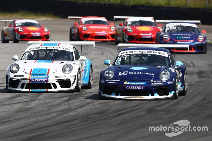 Enzo disputa com Boesel - Porsche