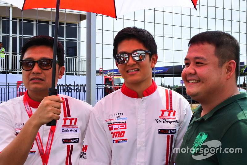 Rio Haryanto, Advisor Toyota Team Indonesia