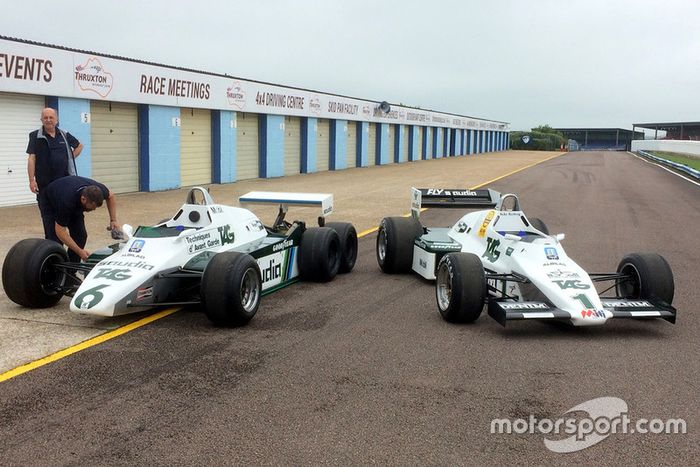 Williams FW08B (6 ruedas) y FW08C (4 ruedas)