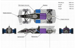 Proposta della Dome e di Ken Okuyama per le Formula E del futuro