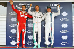 Polesitter: Nico Rosberg, Mercedes AMG F1 Team, secondo Sebastian Vettel, Ferrari, terzo Valtteri Bo