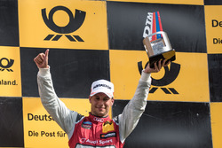 Podium: Loic Duval, Audi Sport Team Phoenix, Audi RS 5 DTM