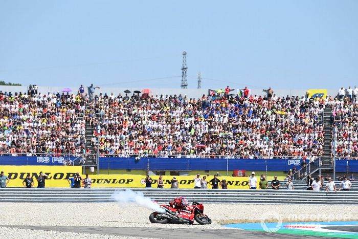 Enea Bastianini, caída del equipo Ducati