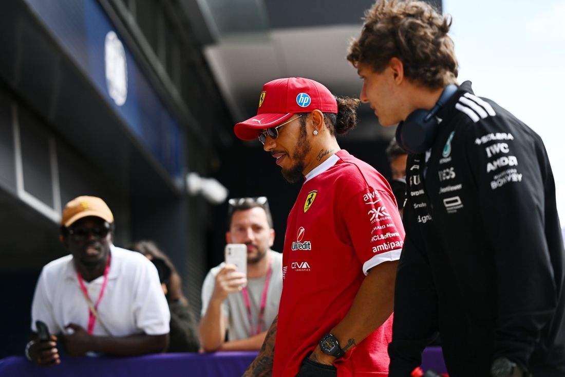 Lewis Hamilton, Ferrari, Andrea Kimi Antonelli, Mercedes