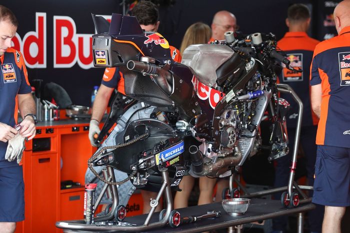 Red Bull KTM Factory Racing bike detail