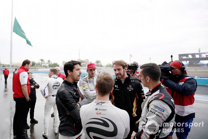 Lucas Di Grassi, Audi Sport ABT Schaeffler, Daniel Abt, Audi Sport ABT Schaeffler, Jean-Eric Vergne, DS TECHEETAH, Sébastien Buemi, Nissan e.Dams, Sam Bird, Envision Virgin Racing