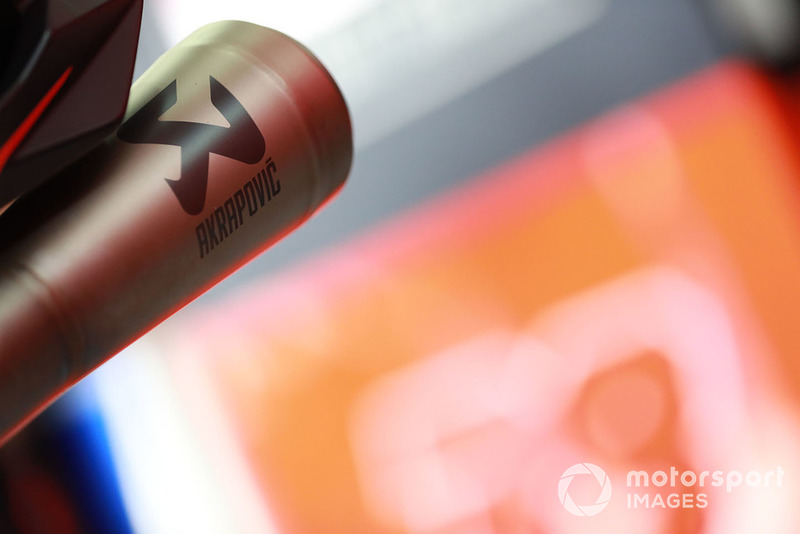 Red Bull KTM Factory Racing exhaust detail