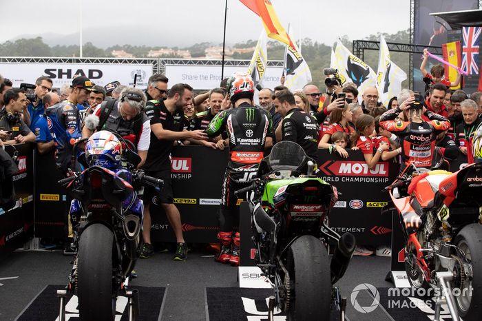 Toprak Razgatlioglu, Pata Yamaha WorldSBK, Jonathan Rea, Kawasaki Racing Team WSBK, Alvaro Bautista, Aruba.it Racing Ducati