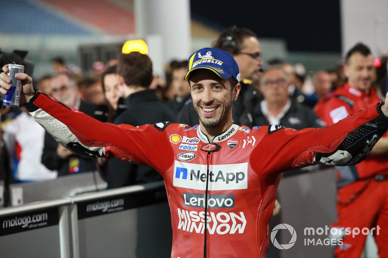 Il vincitore Andrea Dovizioso, Ducati Team