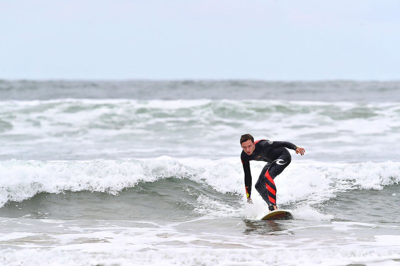 Pierre Gasly, Red Bull Racing goes surfing