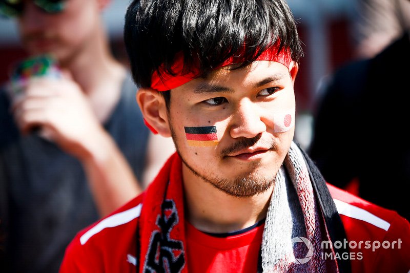 A fan of Sebastian Vettel, Ferrari