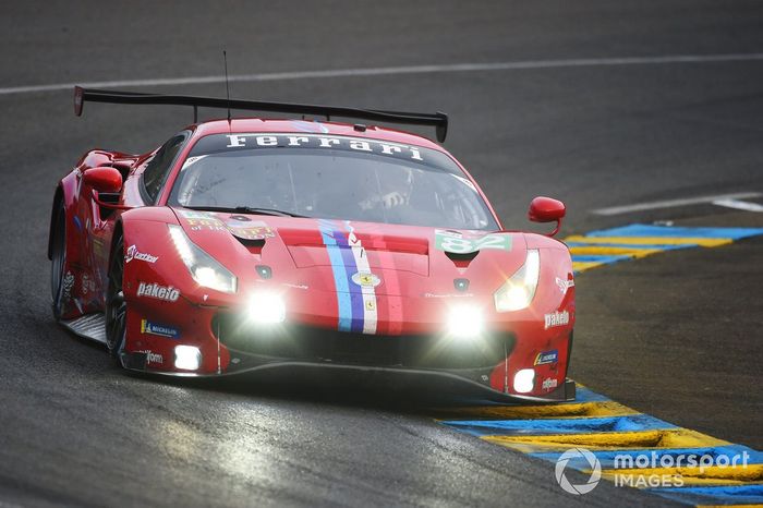 #82 Risi Competizione Ferrari 488 GTE Evo: Olivier Pla, Sébastien Bourdais, Jules Gounon