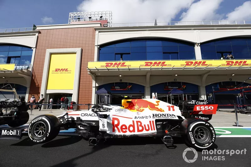 La nueva decoración del Red Bull Racing RB16B en Turquía