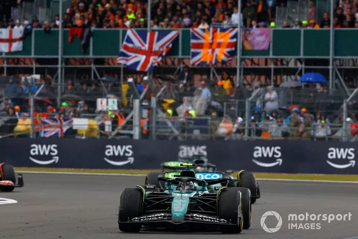 Fernando Alonso, Aston Martin AMR24, Lance Stroll, Aston Martin AMR24